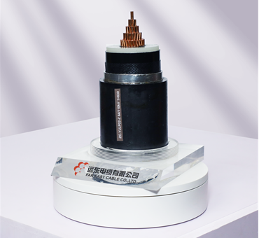 220kV Smooth Aluminium Sheathed Water-Blocking Cable product image; exact construction is confirmed by project data